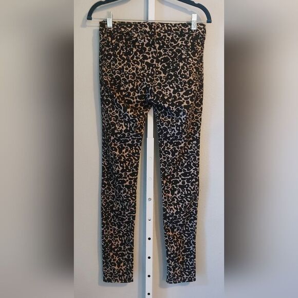 Rag & Bone Animal Print Amoeba Skinny Stretch Denim Jeans Sz 25 - Picture 2 of 11
